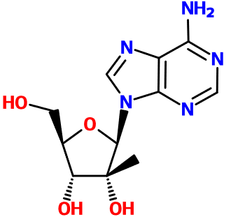 MC001164 2'-C-Methyladenosine (图片) MC001164 2'-C-Methyladenosine